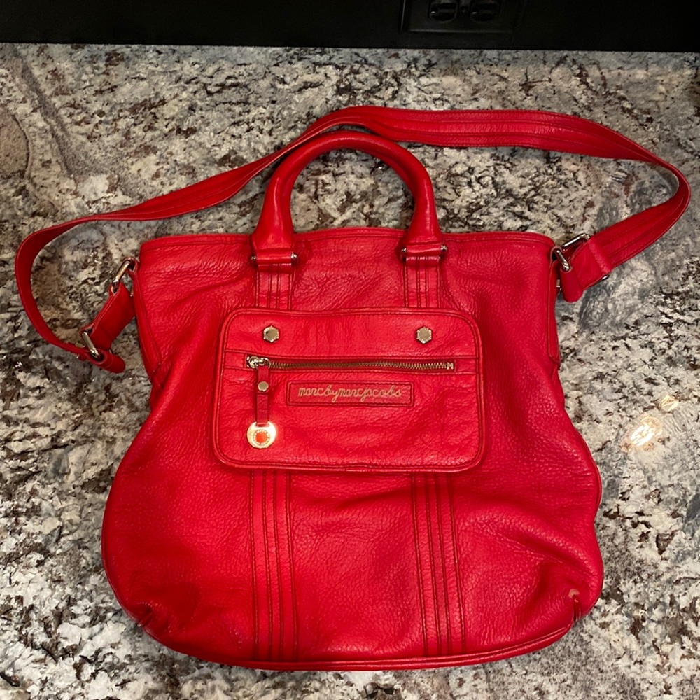 Marc by Marc Jacobs Red Cross body leather bag